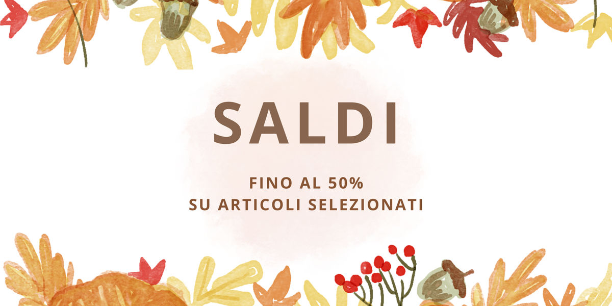 SALDI | Fino al -50%
