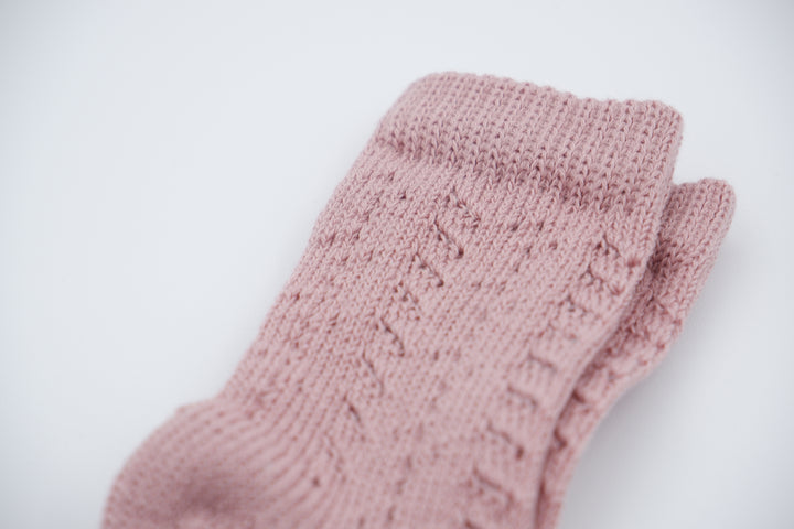 Calzettone traforato rosa antico 3060 D9 STORY calze 