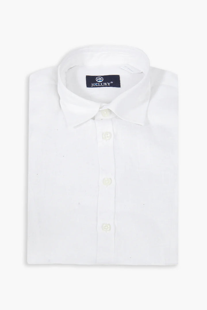 Camicia lino bianco FRANCESE BI Antigua 
