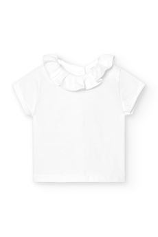 T shirt con volant 80118 BI BABIDU 