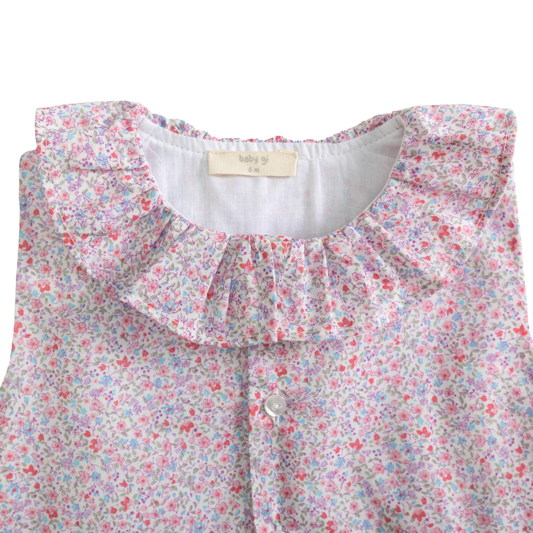 Abito floreale<BR/> BLO860G RO Baby gi 