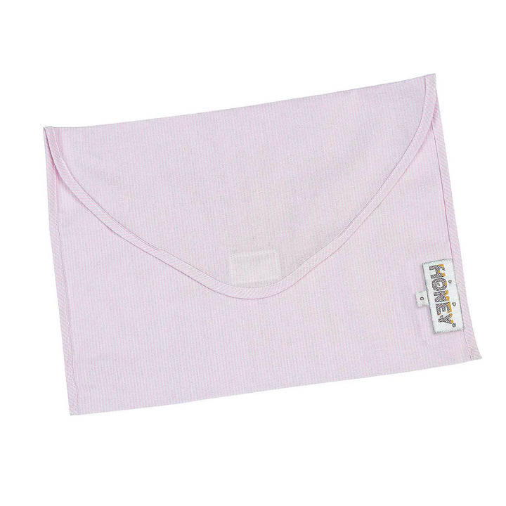 Pigiama lungo in cotone bianco e rosa MARY BCL 777 GOLD 