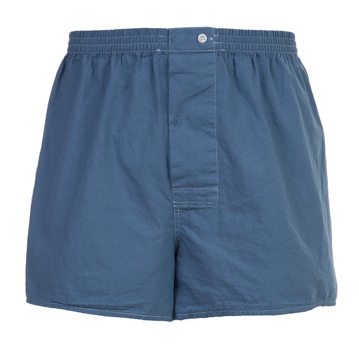 Pigiama in cotone corto bianco con pantaloni celesti PETER UCC/2 870 GOLD 