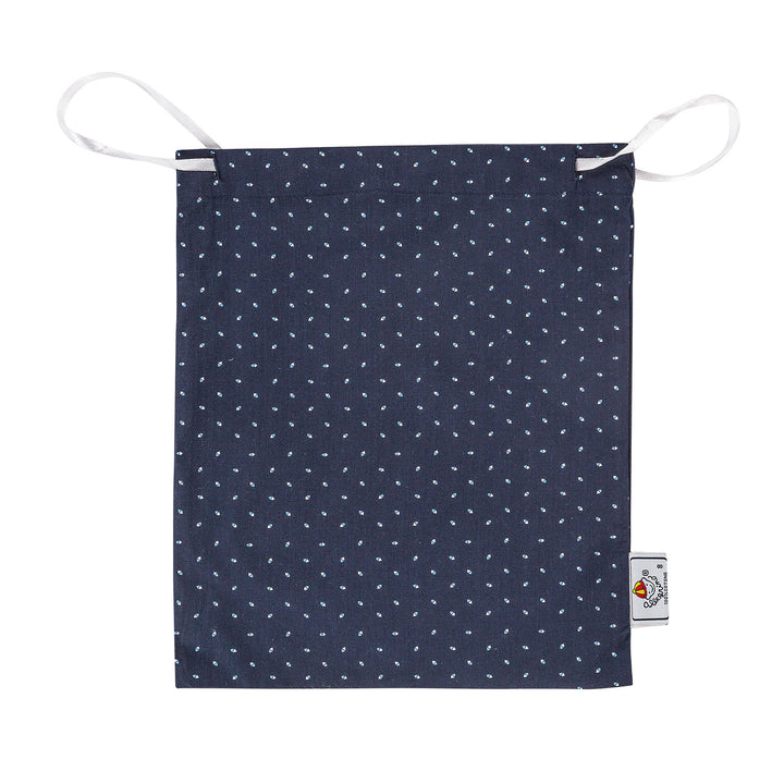 Pigiama in cotone lungo microfantasia blu PETER BCL 637 GOLD 