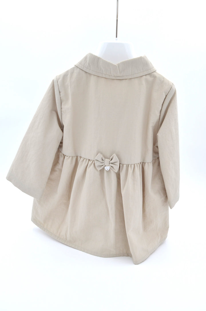 Trench doppio petto beige ENM500 BS NINNAOH 