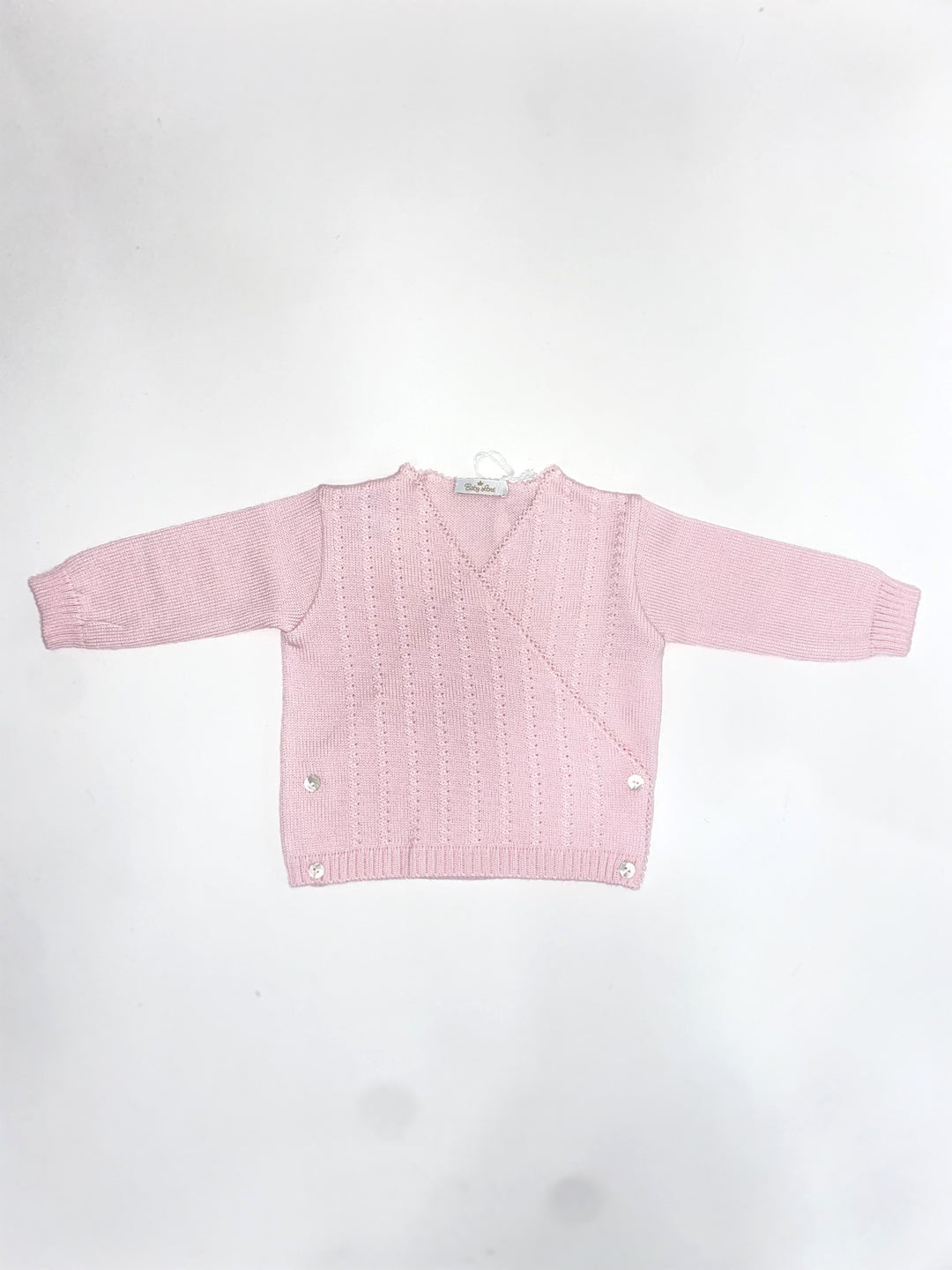 Incrociatina in lana rosa 511 RO BABY Lord 