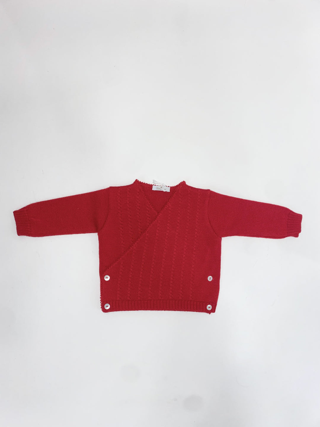 Incrociatina in lana rosso 511 RS BABY Lord 
