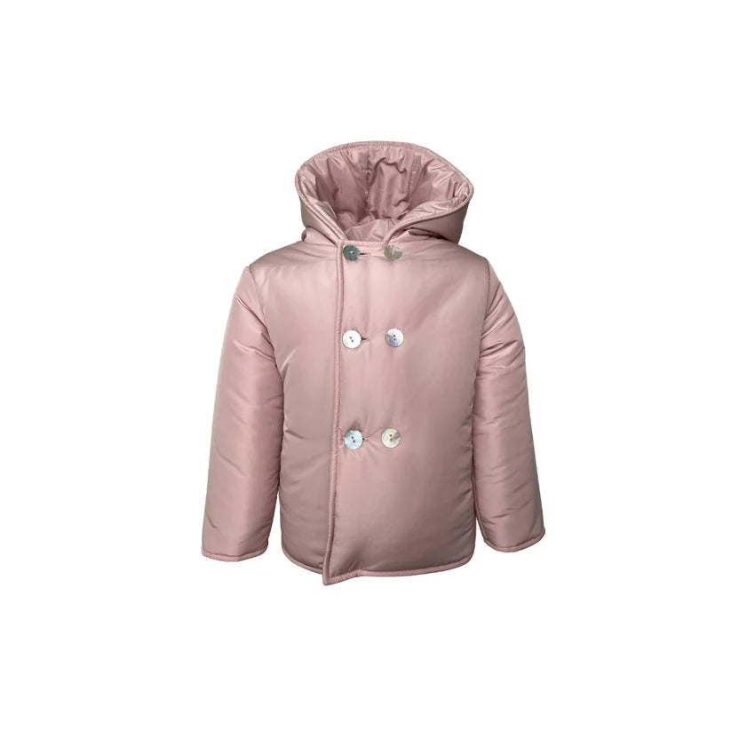 Giubbino imbottito con cappuccio TED RO ORSO BRUNO 