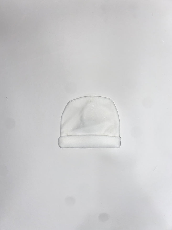 Cappellino in ciniglia con ricamo azzurro CA8180 BC Teto e Tatta 