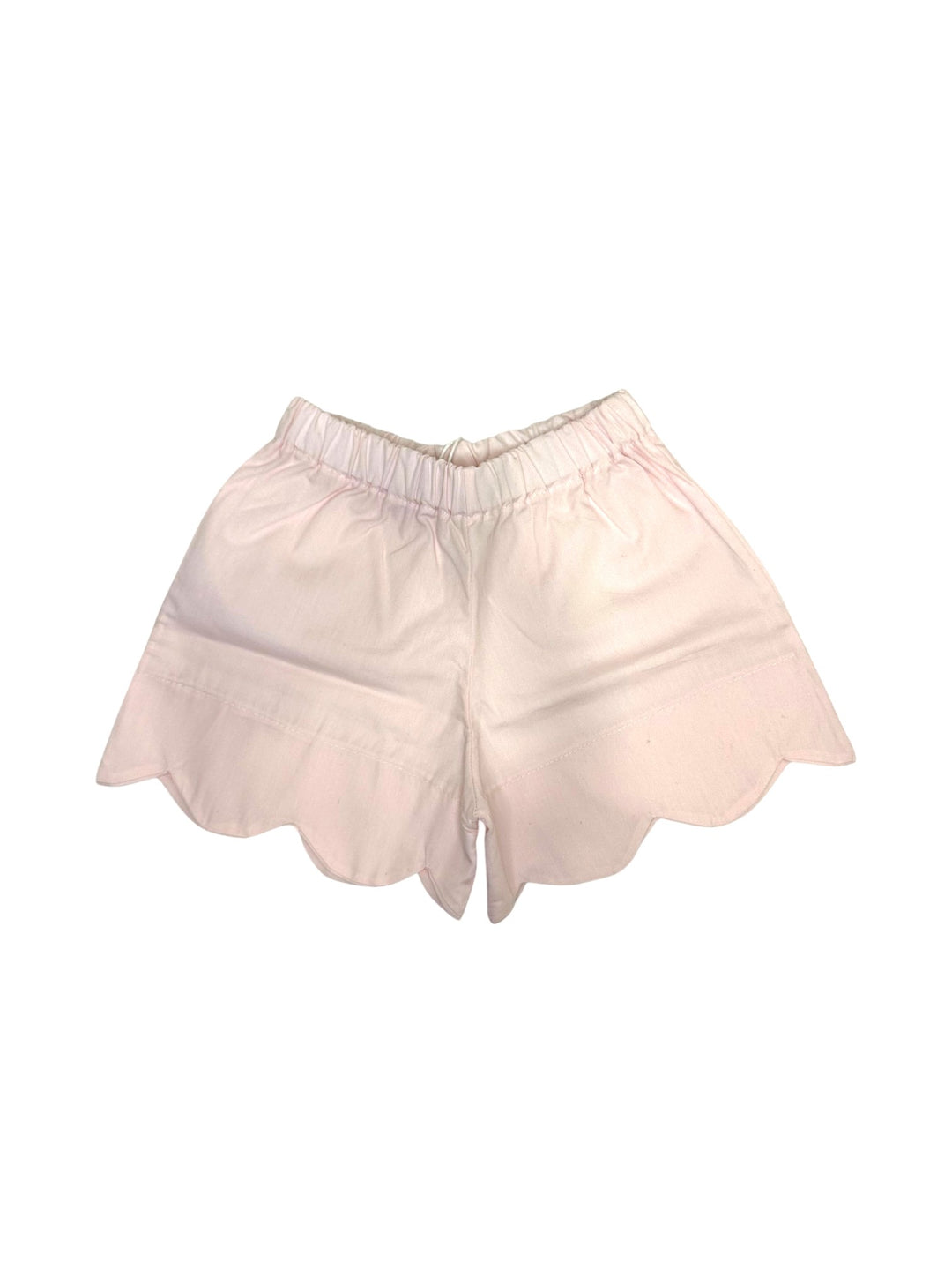 Pantaloncini in cotone rosa con orlo smerlato COROLLA 80 Mantì 