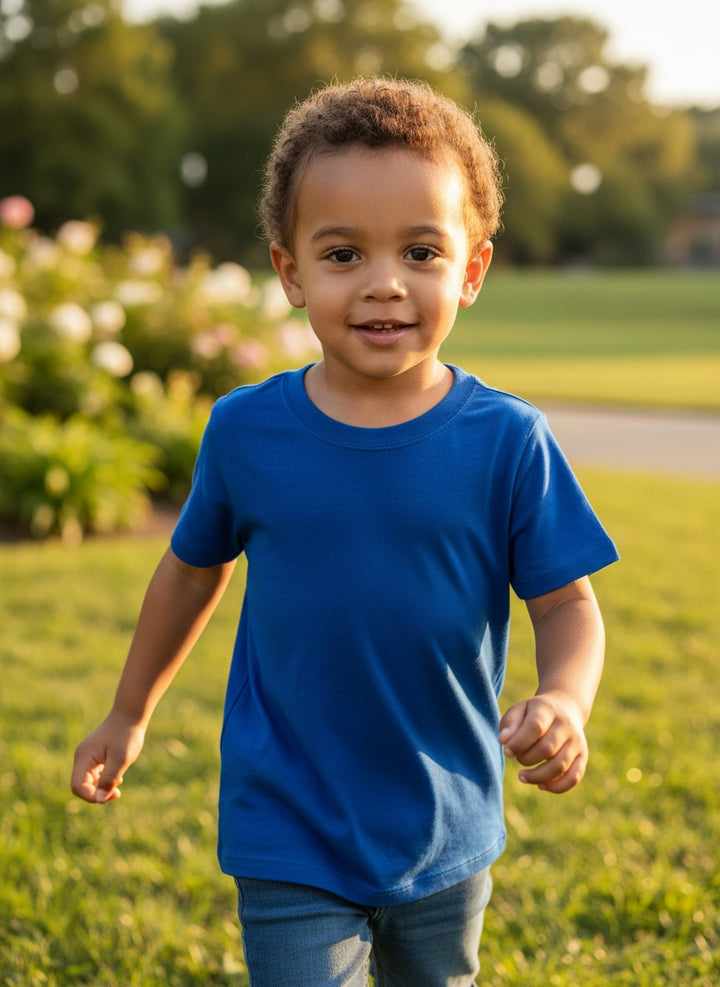 T-shirt in puro cotone bluette bambino BEAGLE BLT Pama 