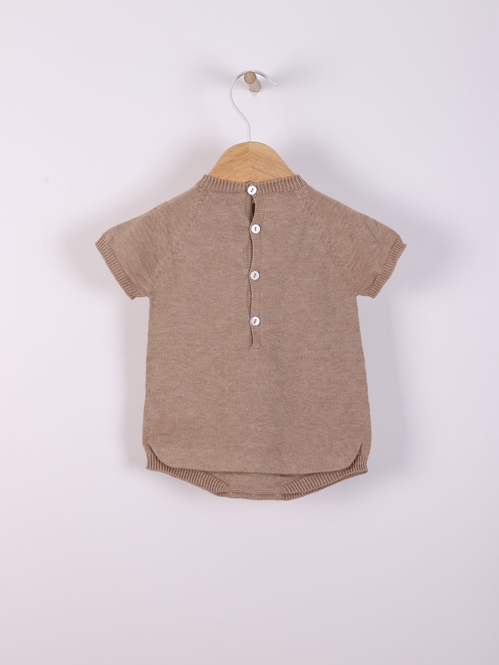Pagliaccetto in filo cammello 03305B 08 WEDOBLE 