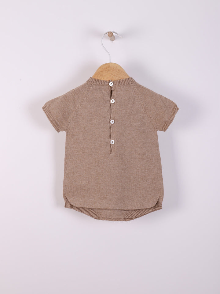 Pagliaccetto in filo cammello 03305B 08 WEDOBLE 