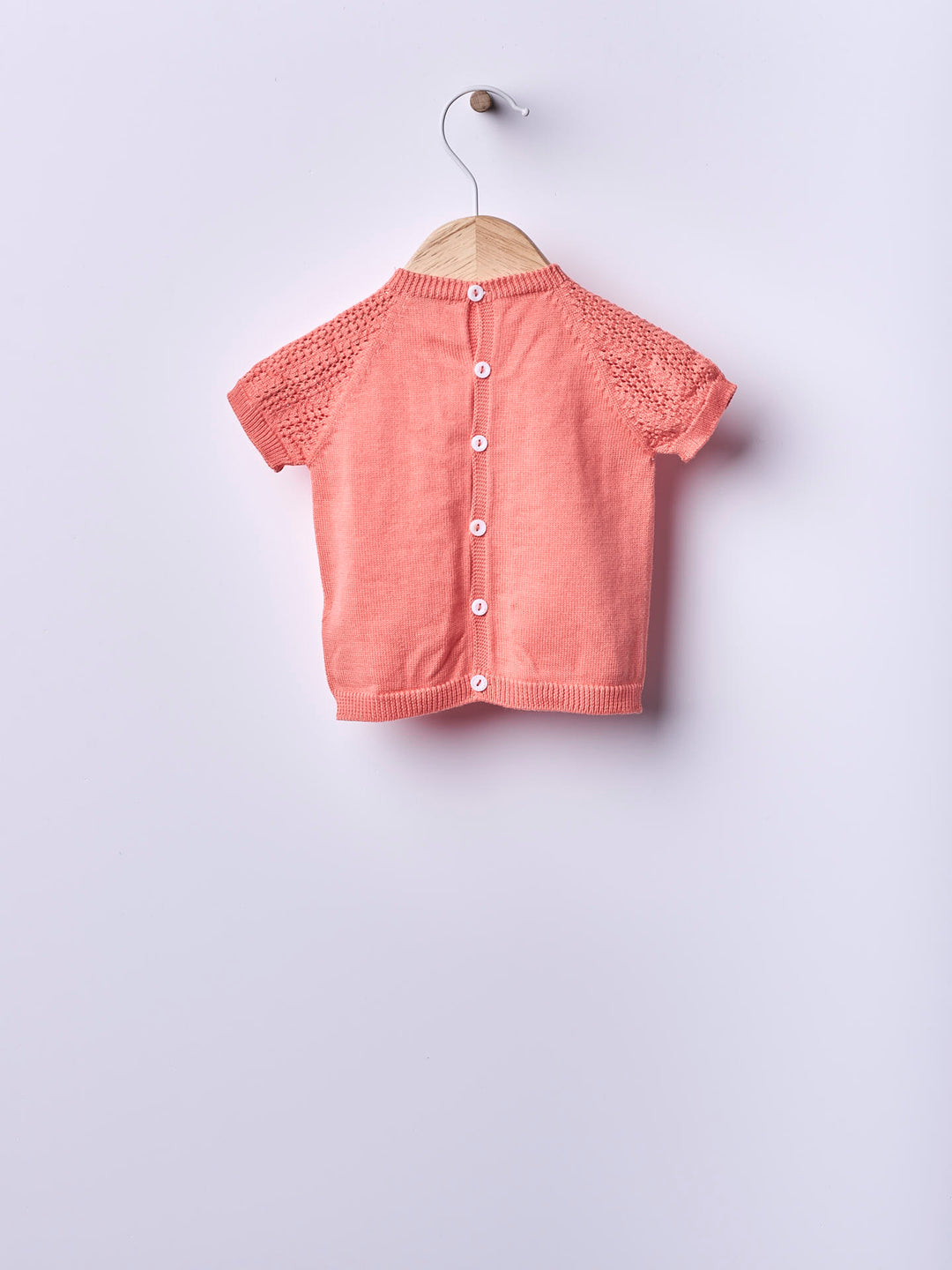 Maglione a maniche corte in filo 06302A 32 WEDOBLE 