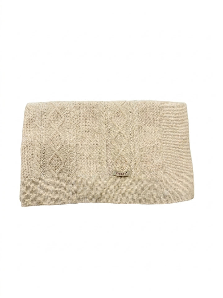 Copertina in misto lana con motivo a rombi 26221 10 Babby 