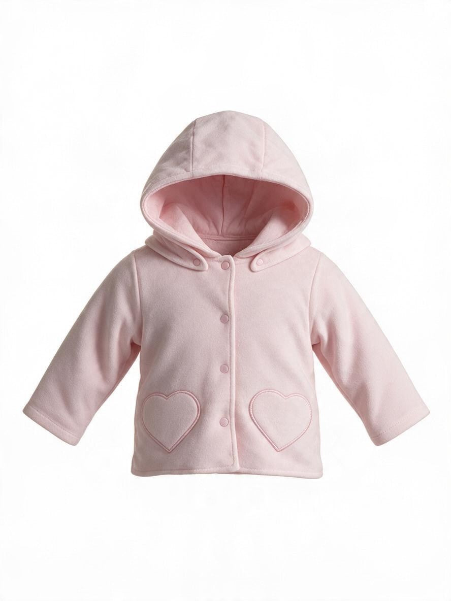 Giubbino imbottito in ciniglia rosa 223 RO Jogus 
