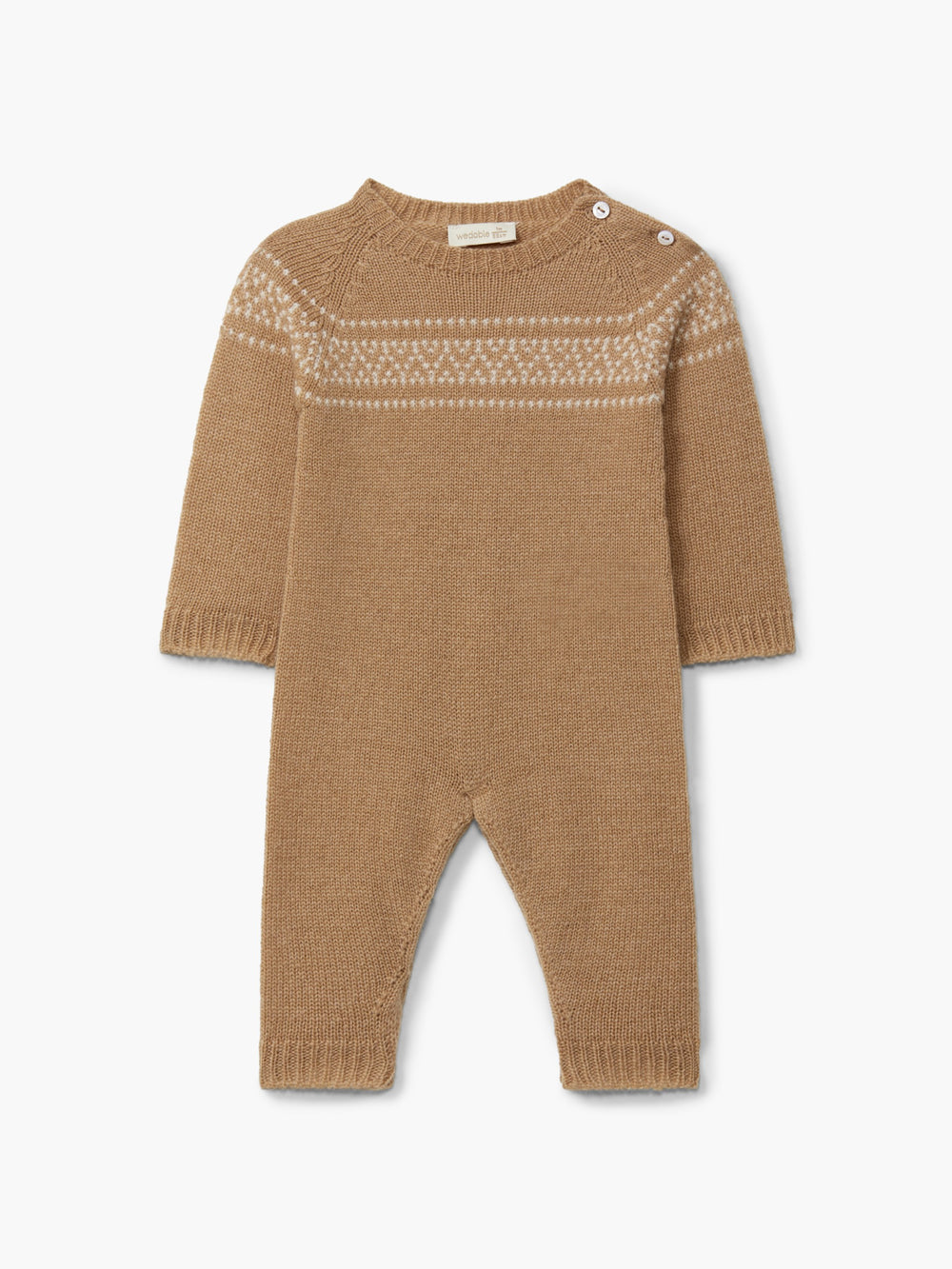 Tutina in misto lana e cashmere 02346B 08 WEDOBLE 
