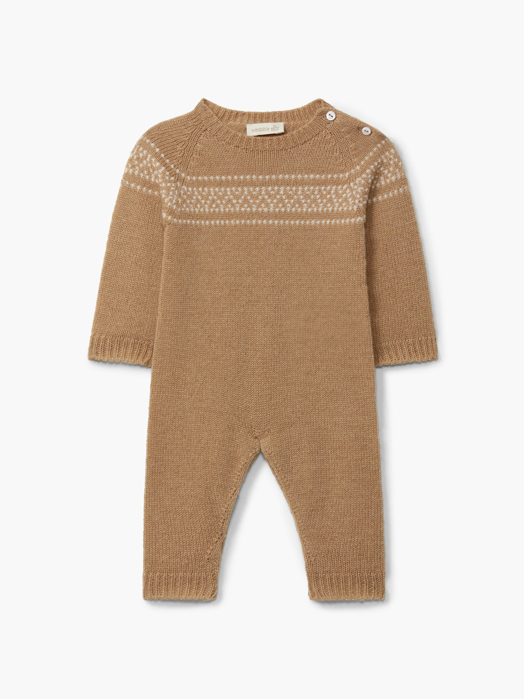 Tutina in misto lana e cashmere 02346B 08 WEDOBLE 