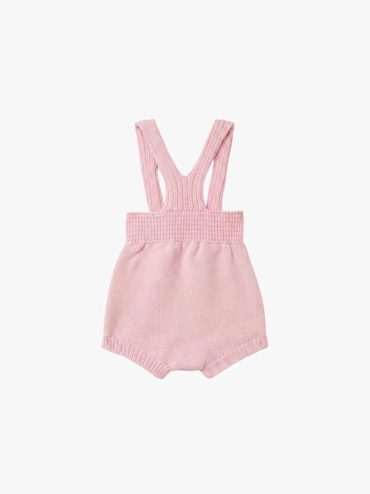 Salopette in lana merino rosa 03305B 02 WEDOBLE 