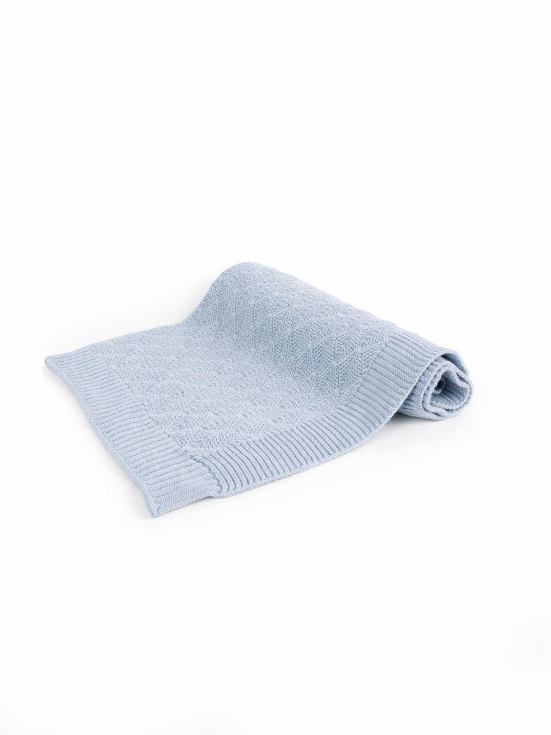 Coperta in lana merino celeste 03306A 01 WEDOBLE 