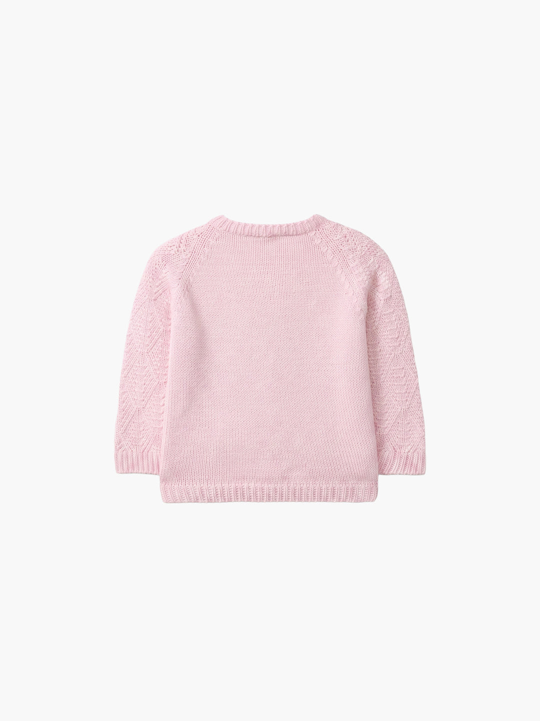 Cardigan in lana merino rosa 03308A 02 WEDOBLE 