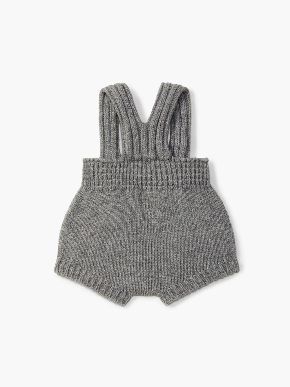 Salopette in lana merino grigio 05305B 10 WEDOBLE 