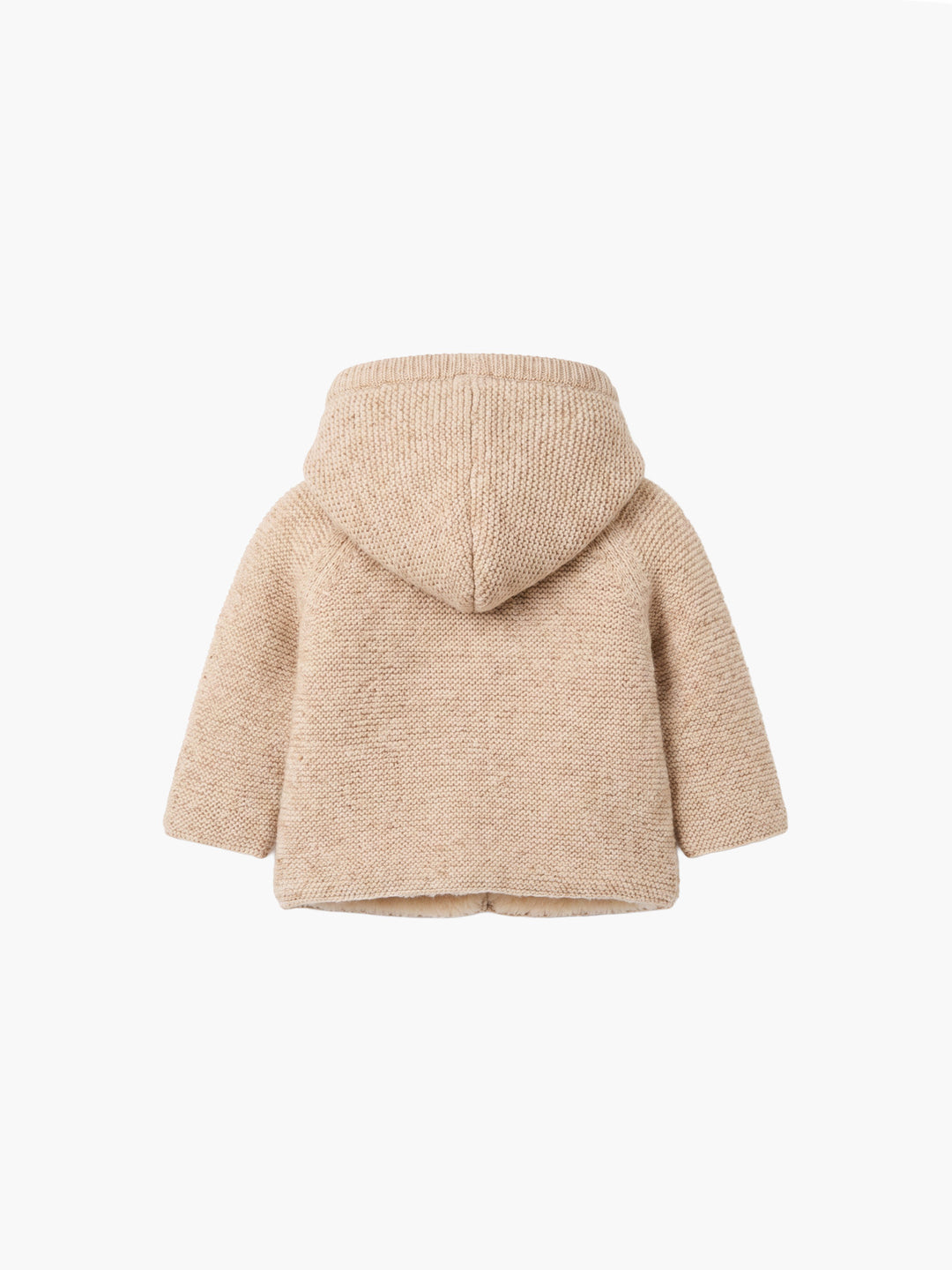 Cappottino imbottino in lana beige 05308F 04 WEDOBLE 