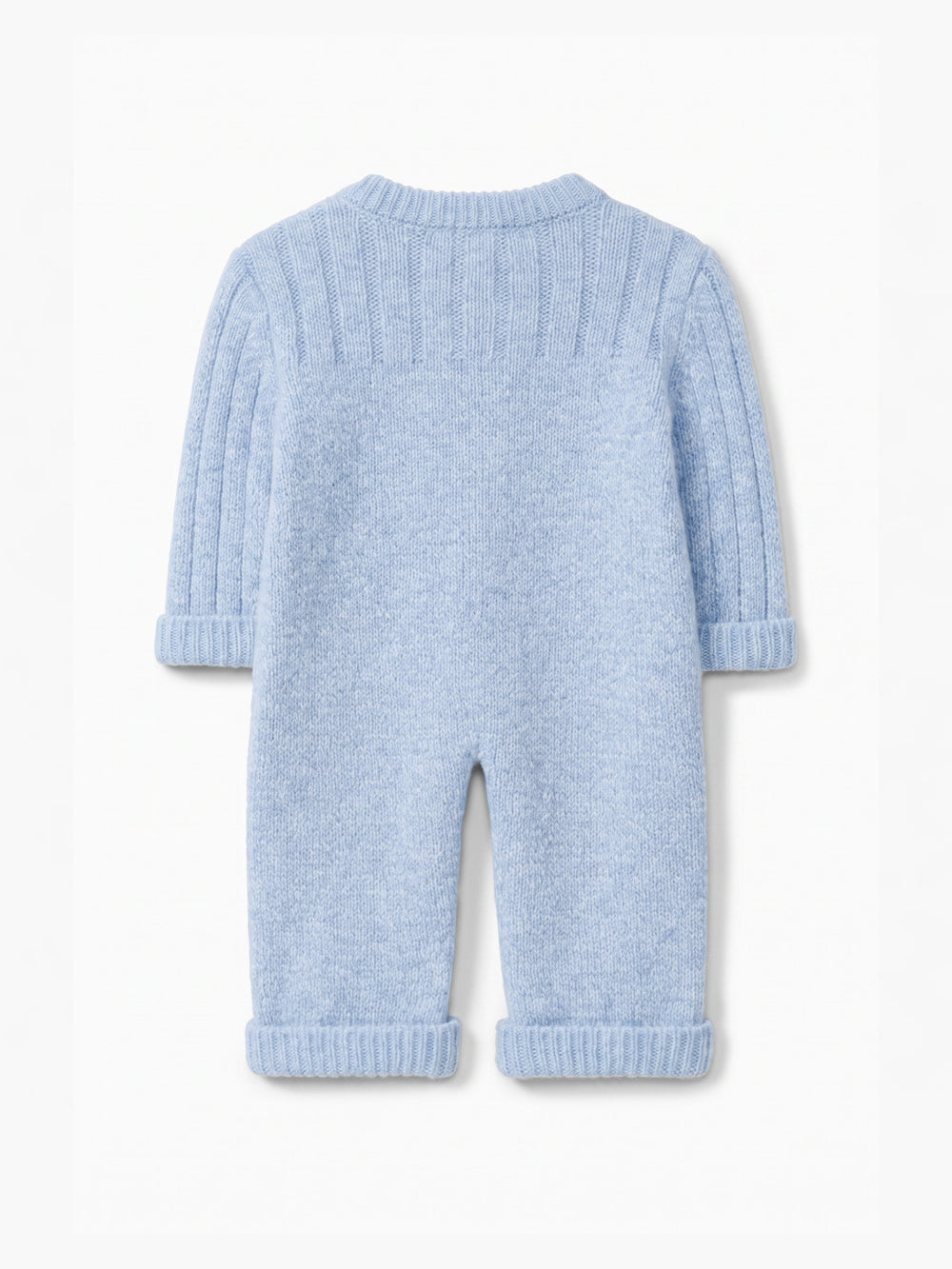Tutina in lana merino celeste 07346D 43 WEDOBLE 