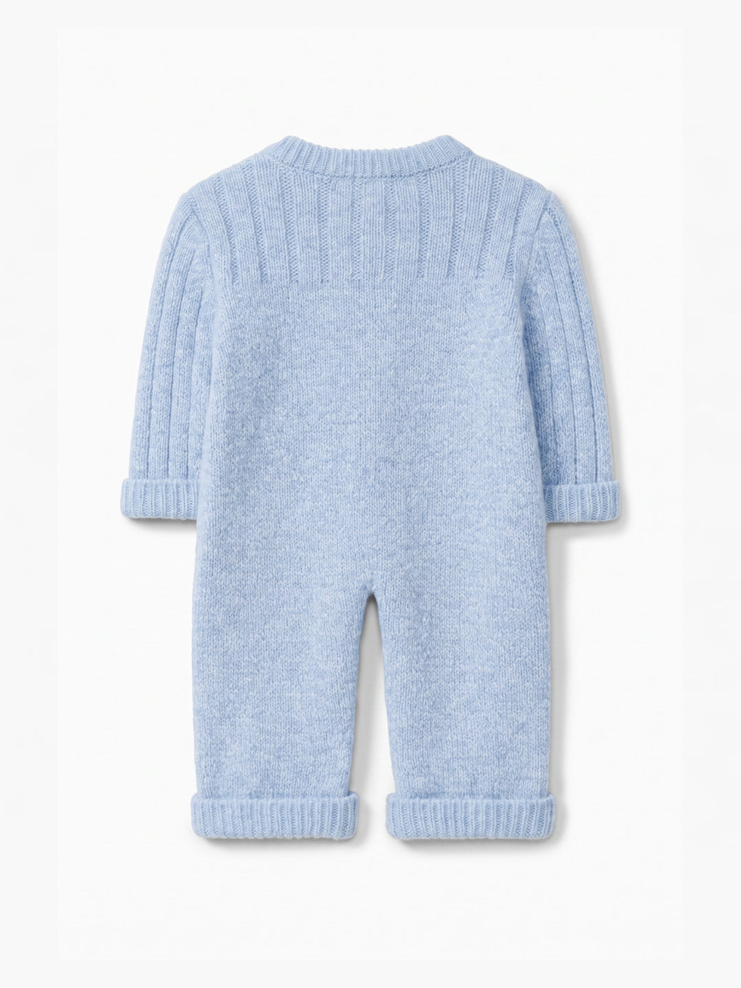 Tutina in lana merino celeste 07346D 43 WEDOBLE 