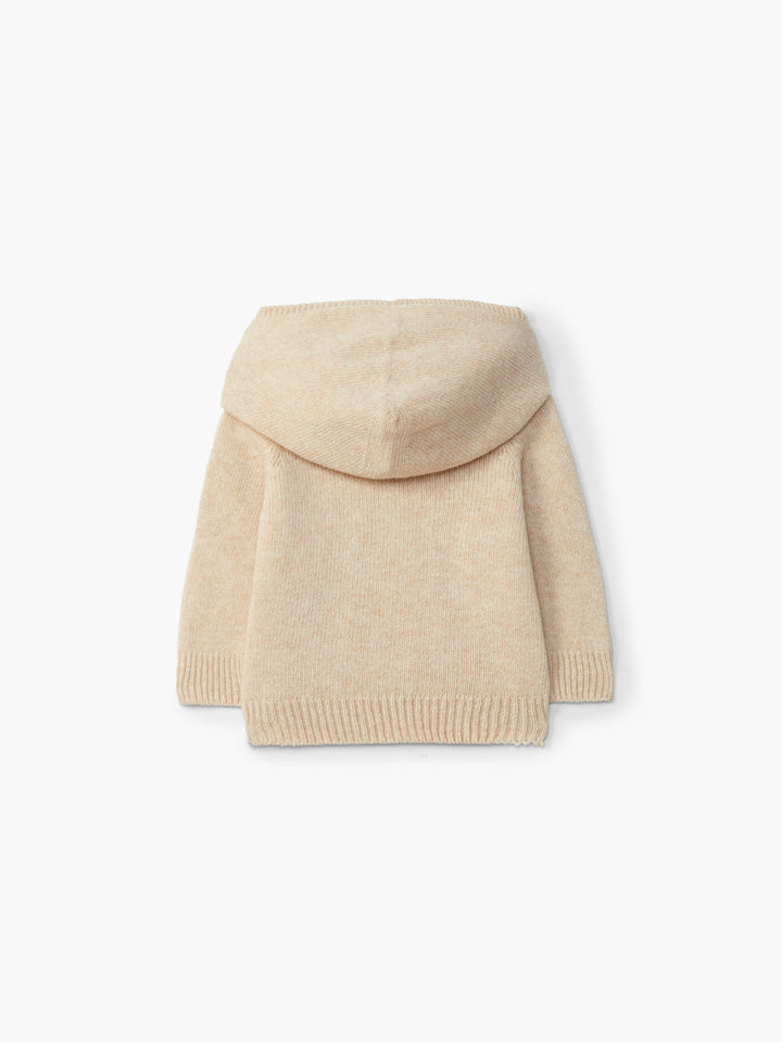 Maglione con cappuccio in lana merino 09301B 04 WEDOBLE 