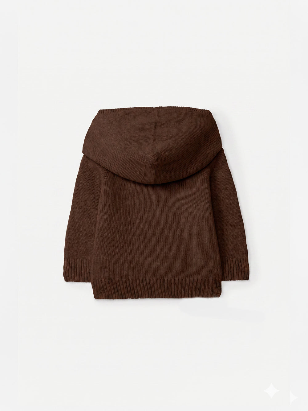 Maglione con cappuccio in lana merino 09301B 09 WEDOBLE 