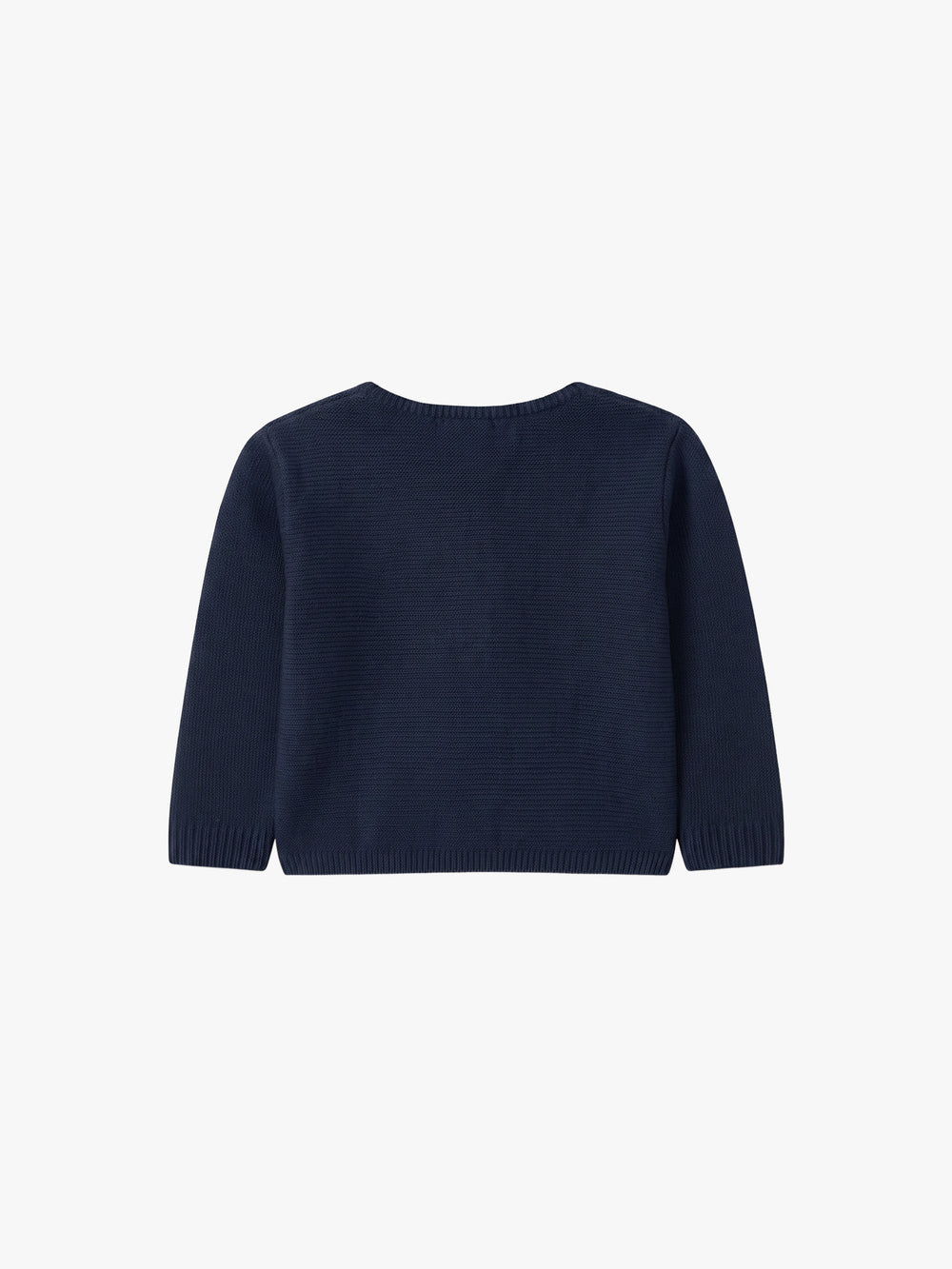 Cardigan in lana merino blu 11308A 13 WEDOBLE 