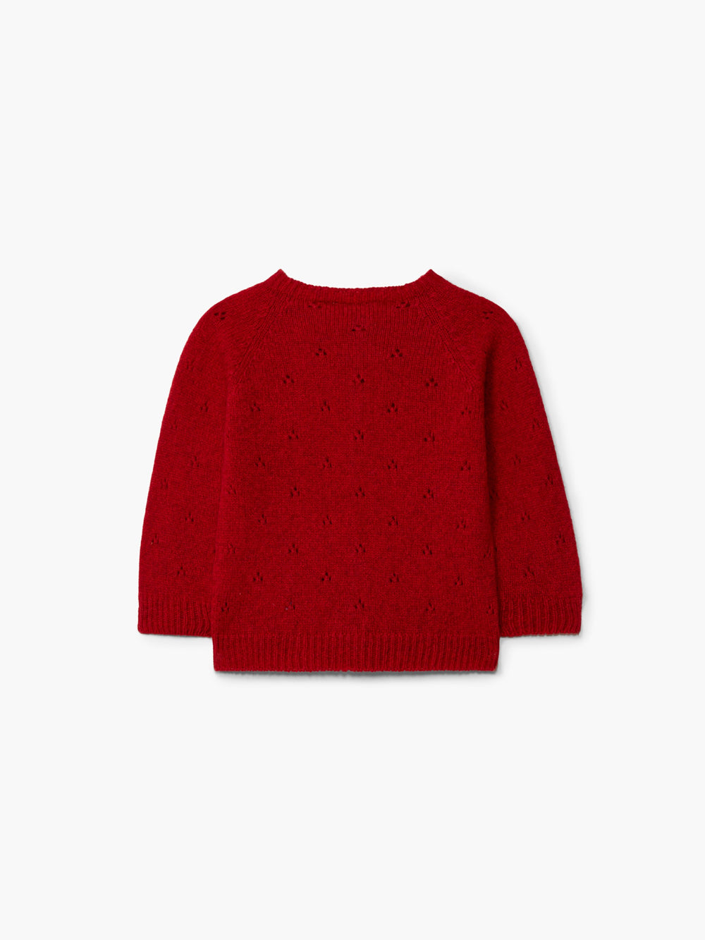 Cardigan in lana merino bordeaux 11308D 68 WEDOBLE 