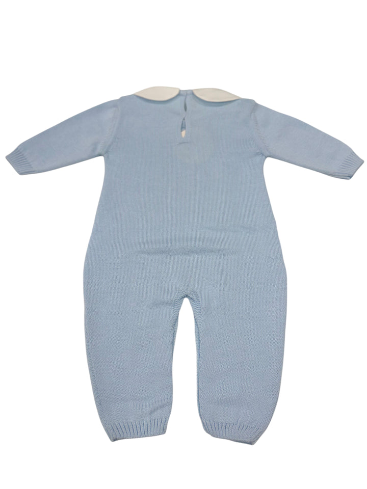 Tutina in filo a trecce celeste 354 CE BABY Lord 