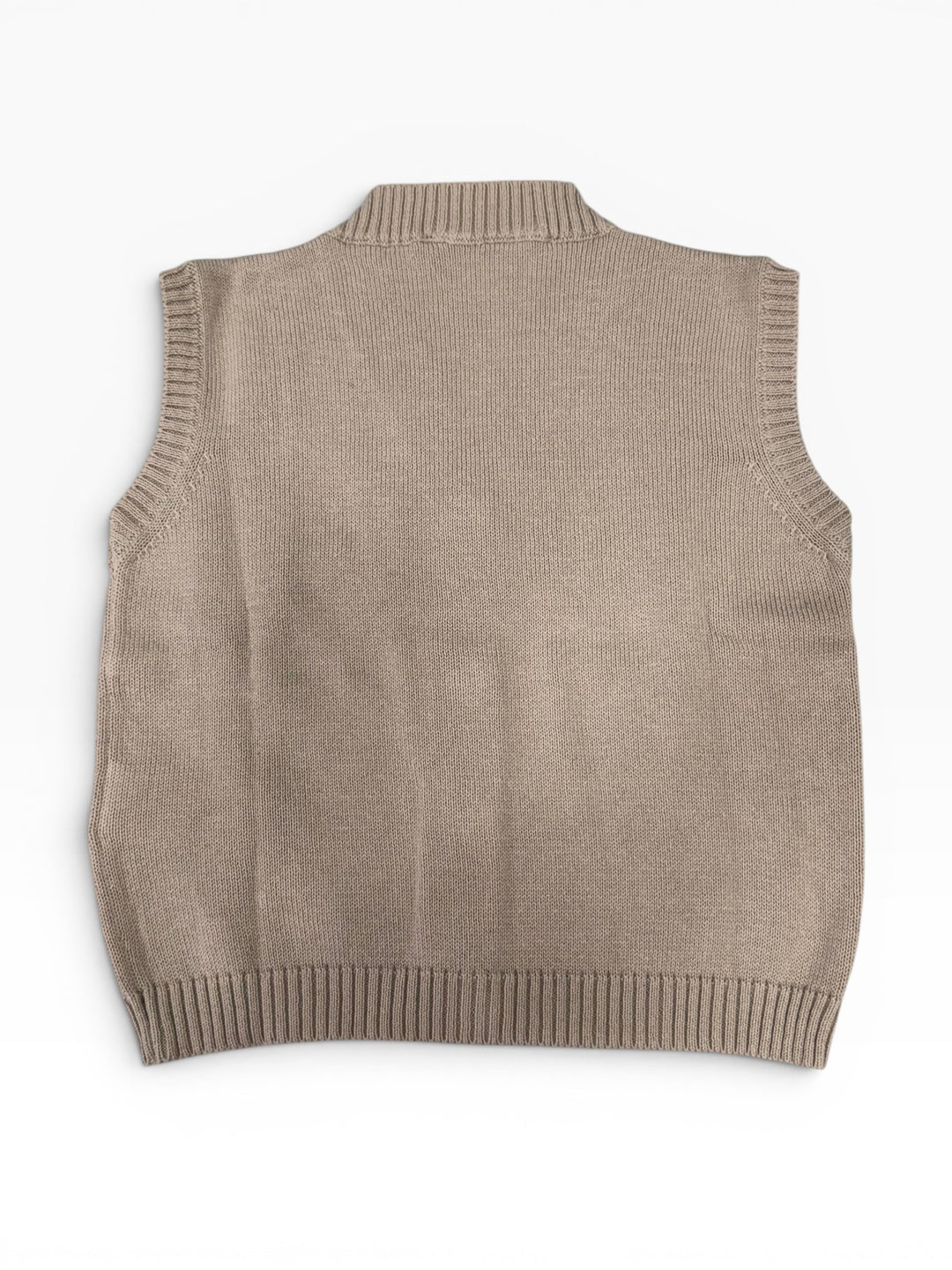 Gilet in filo con trecce neonato 03602/1 BS LA NUIT 