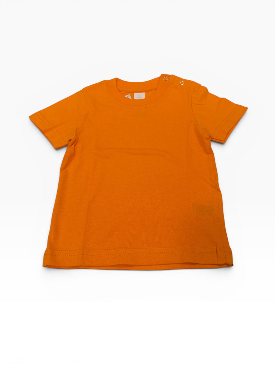T-shirt in puro cotone arancio neonato 6564 BABY AR LA NUIT 
