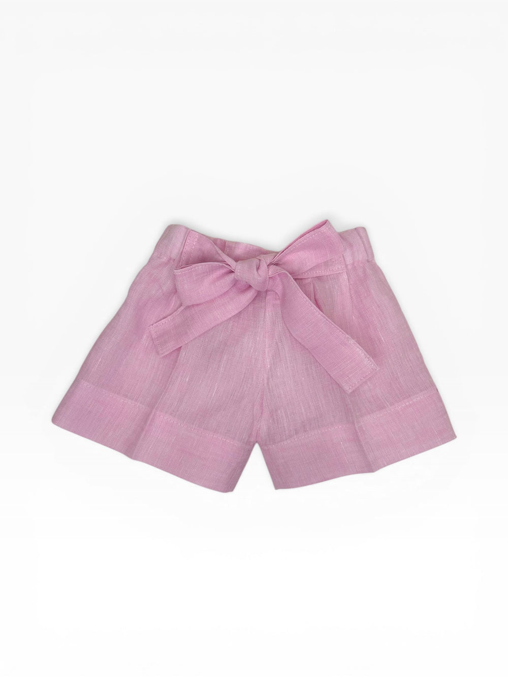 Pantaloncini in lino con fiocco GAIA 84 Mantì 