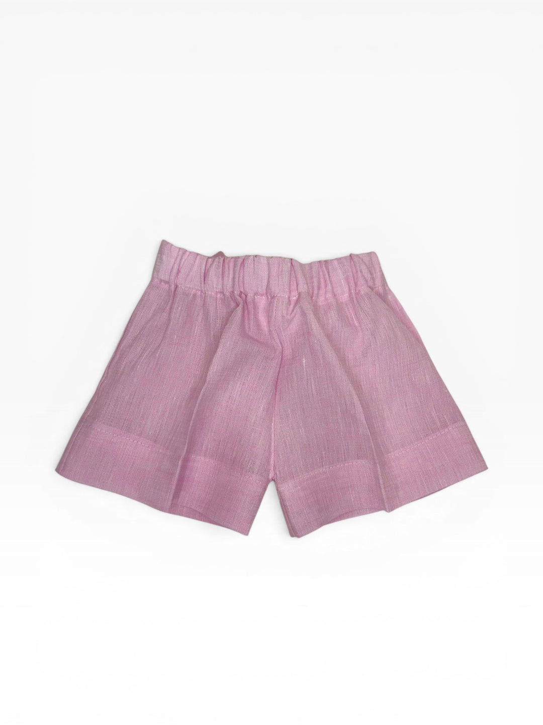 Pantaloncini in lino con fiocco GAIA 84 Mantì 