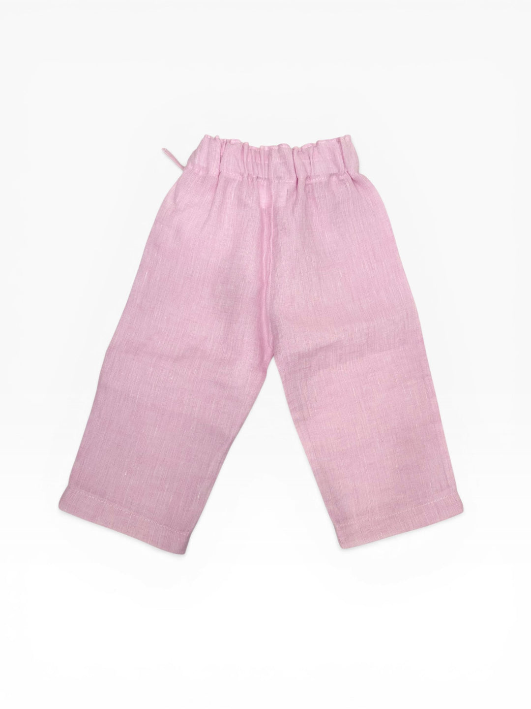 Pantalaccio in lino rosa LORENZA 84 Mantì 