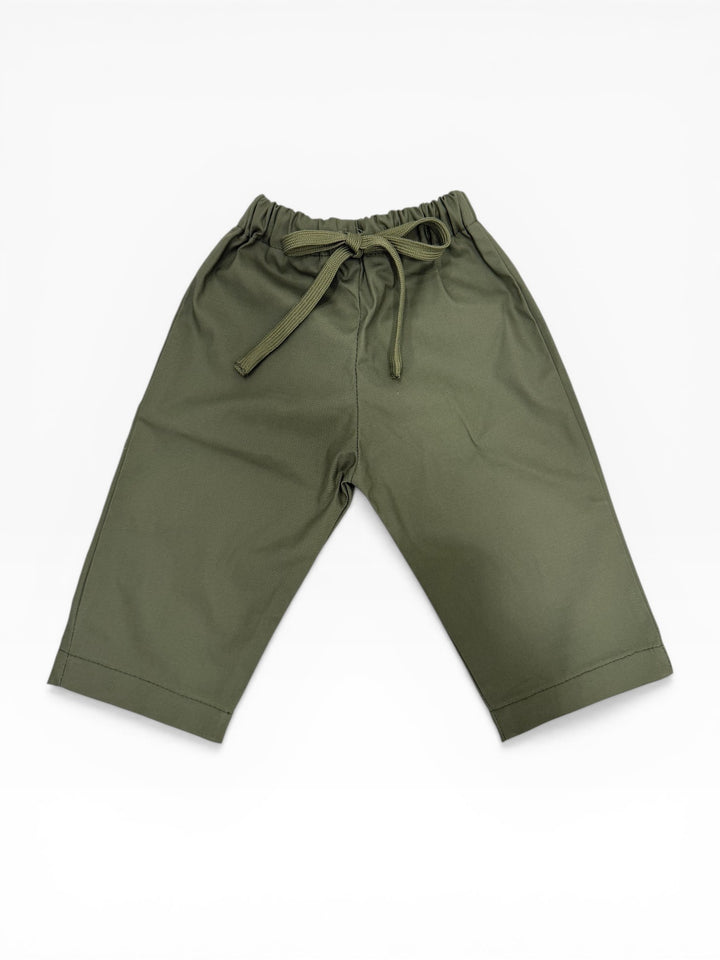 Pantalaccio in cotone verde MATTIA 129 Mantì 