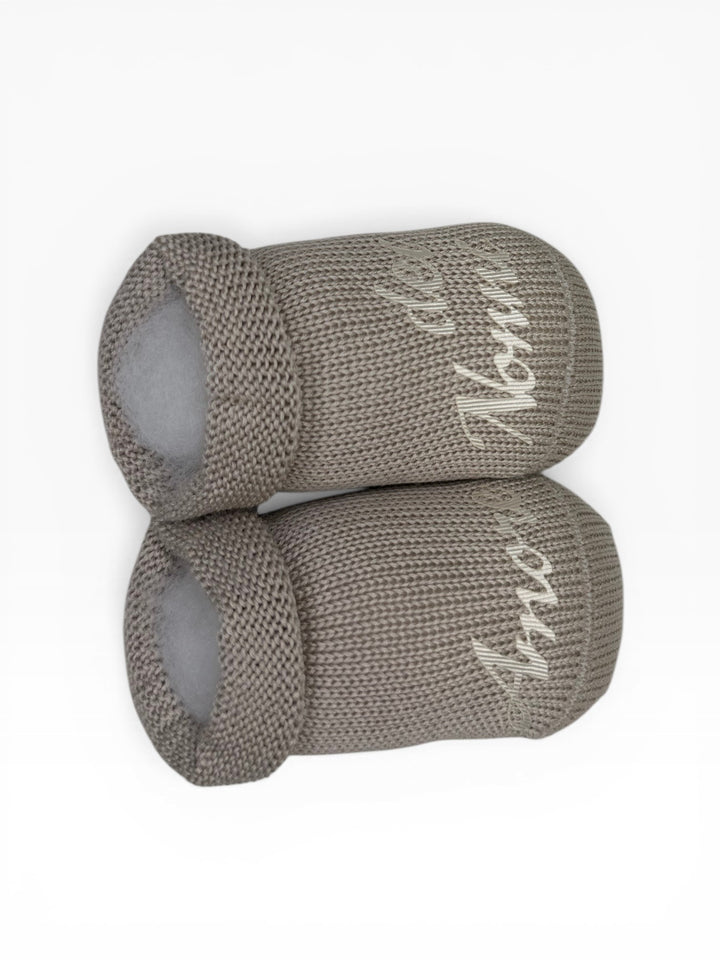 Scarpine "Amore dei nonni" in filo 8895 9J STORY calze 