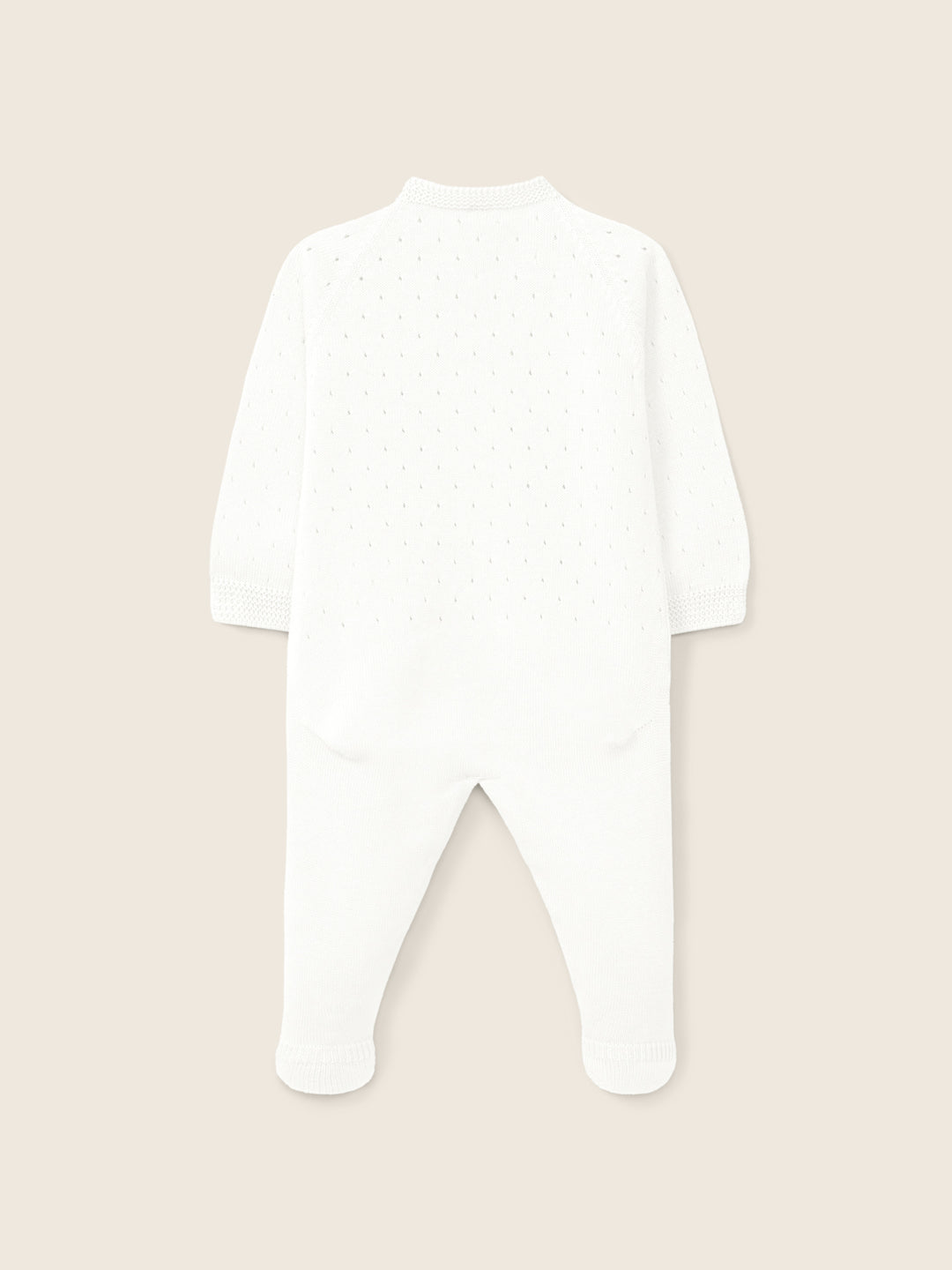 Tutina in filo traforata a maniche lunghe 01346A 03 WEDOBLE 