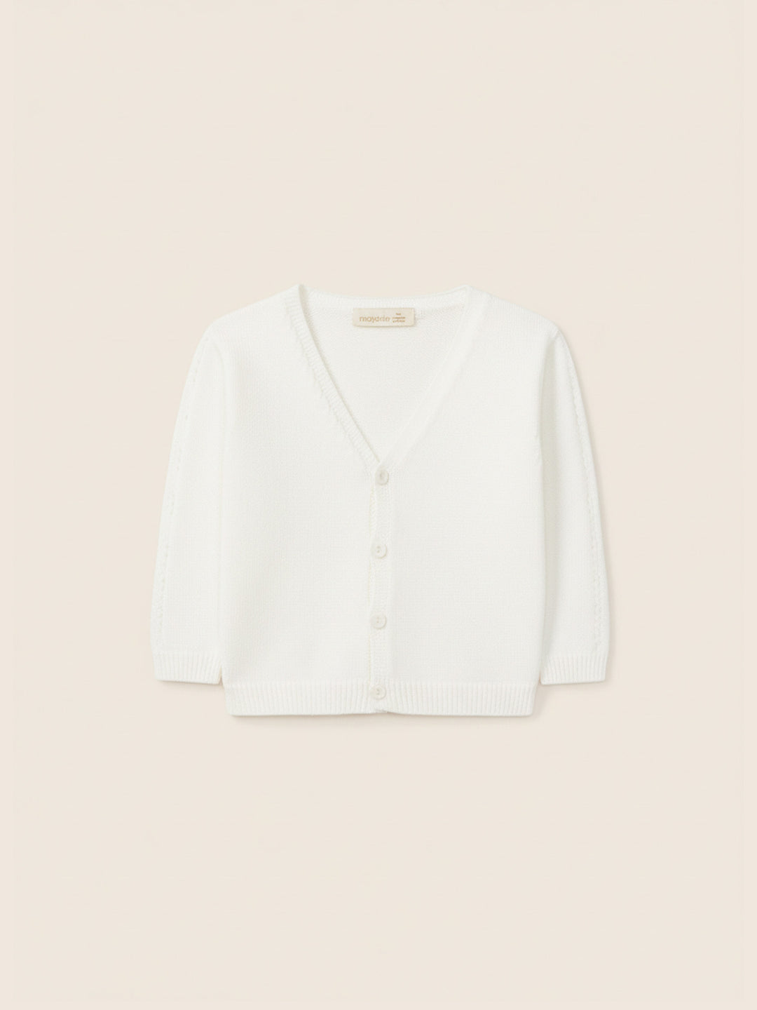 Cardigan scollo a V in filo 03308C 03 WEDOBLE 