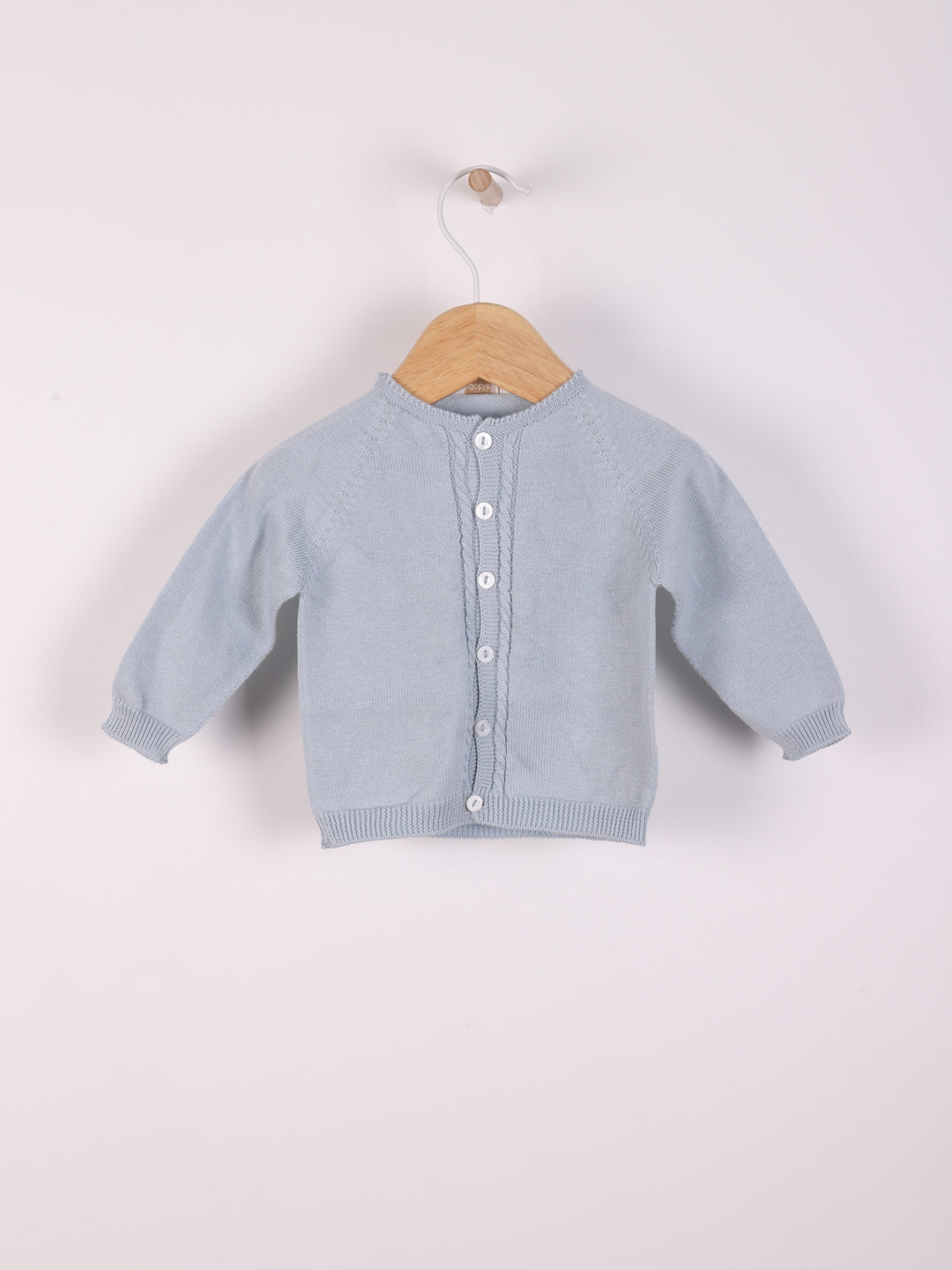 Cardigan scollo tondo in filo 04308B 01 WEDOBLE 