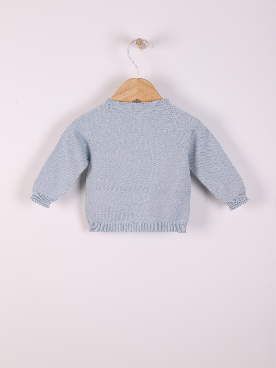 Cardigan scollo tondo in filo 04308B 01 WEDOBLE 