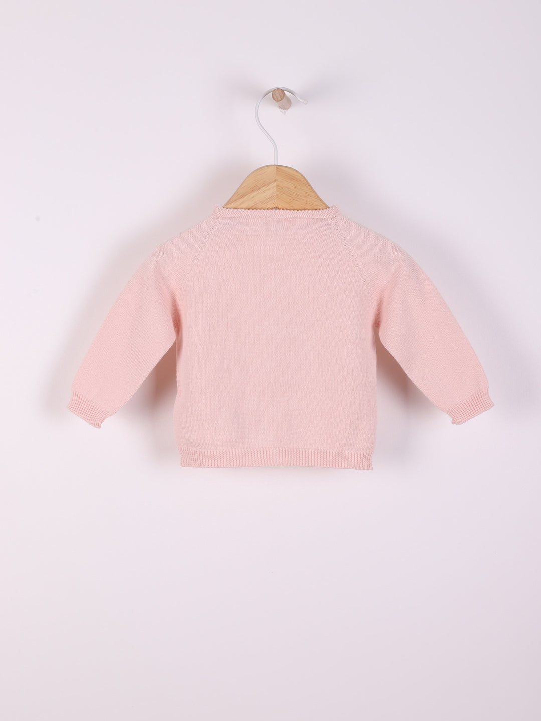 Cardigan scollo tondo in filo 04308B 02 WEDOBLE 