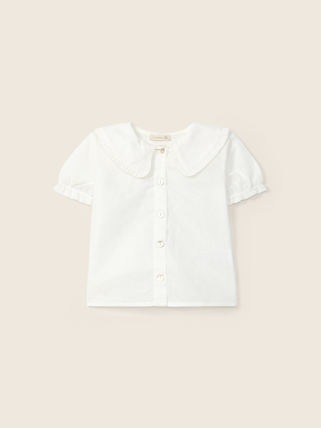 Camicia in lino e cotone 11720C 90 WEDOBLE 