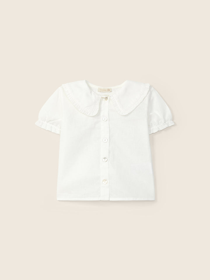 Camicia in lino e cotone 11720C 90 WEDOBLE 