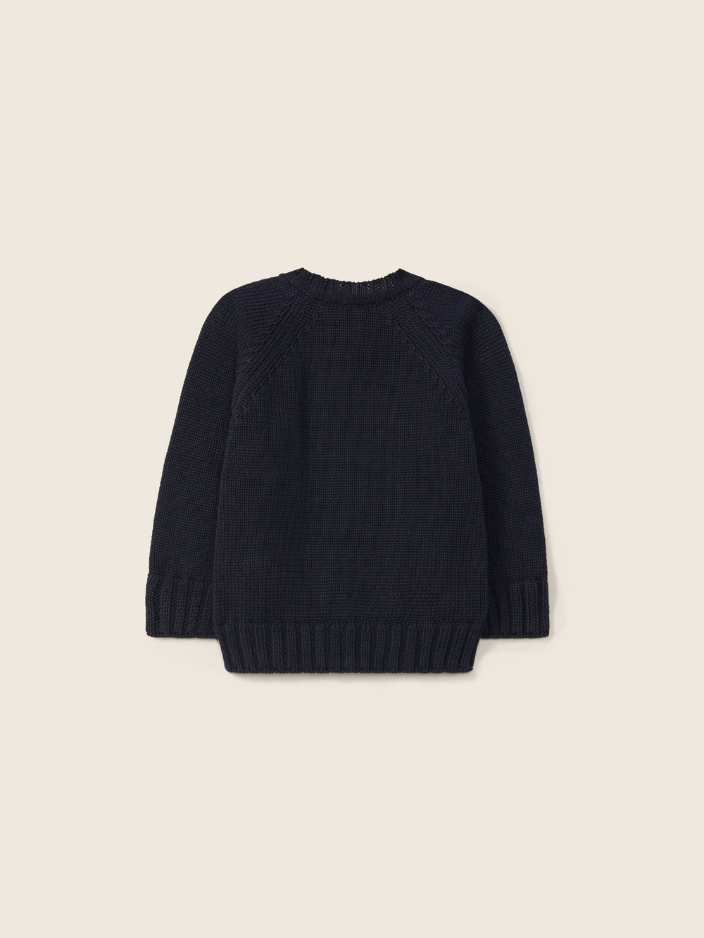 Cardigan scollo a V in filo blu 12308A 13 WEDOBLE 