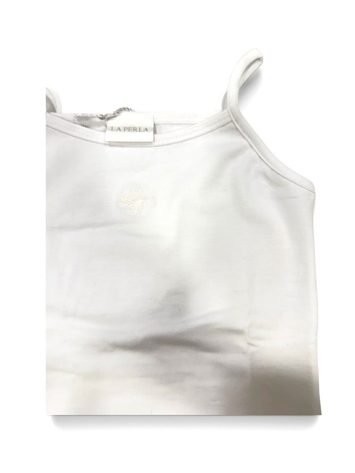 Body con monogramma ricamato 50241 BI La Perla 